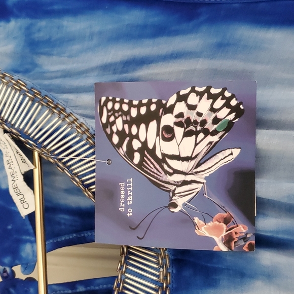 CruiseWear and Company blue tie dye dress - Picture 6 of 10